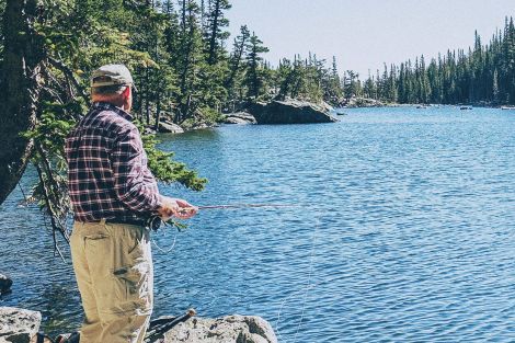 Fishing resort in Lake of the Woods
