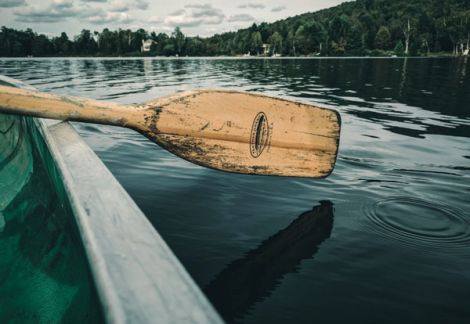 Canoeing on Lake of the Woods